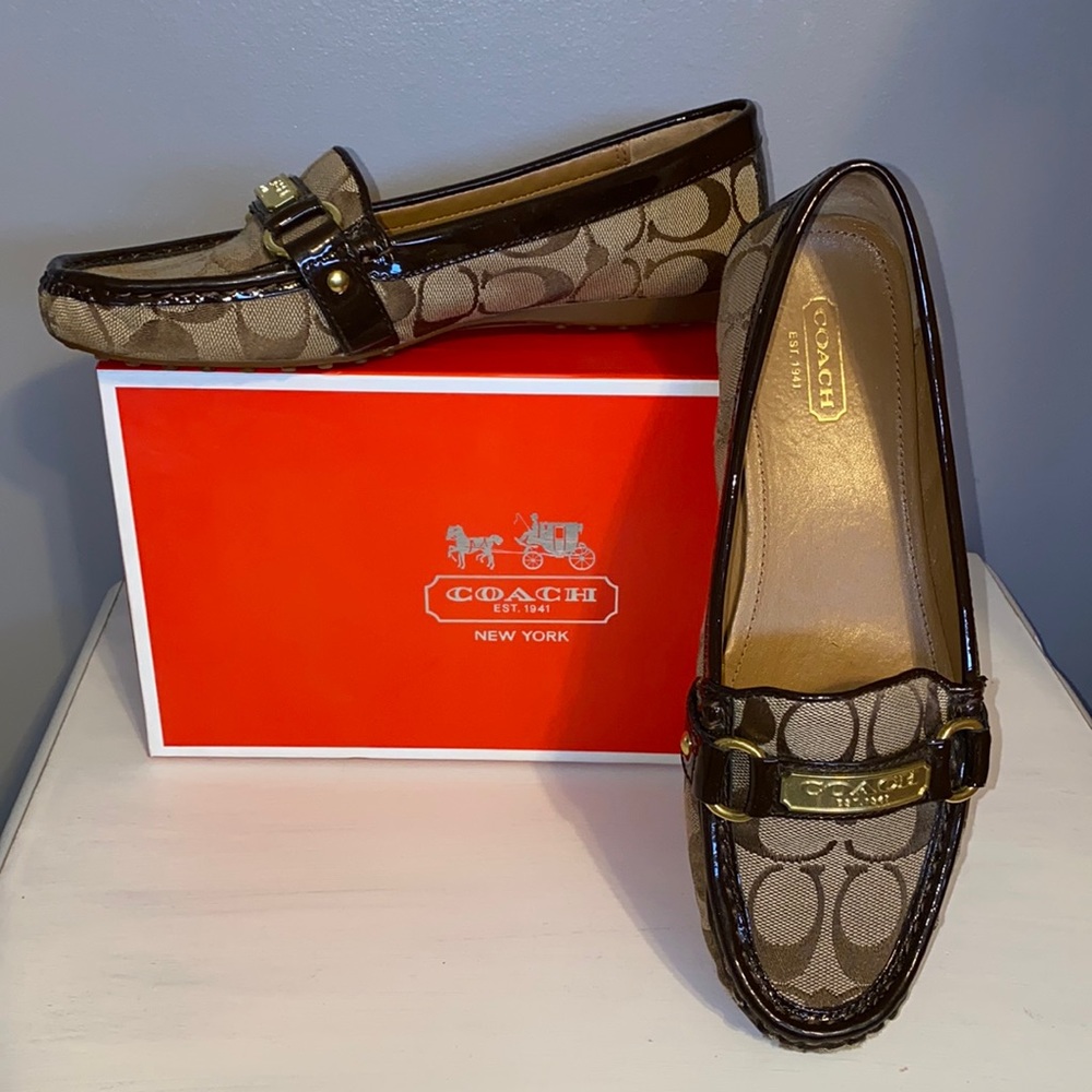 Coach Felisha Loafer Size 8.  EUC